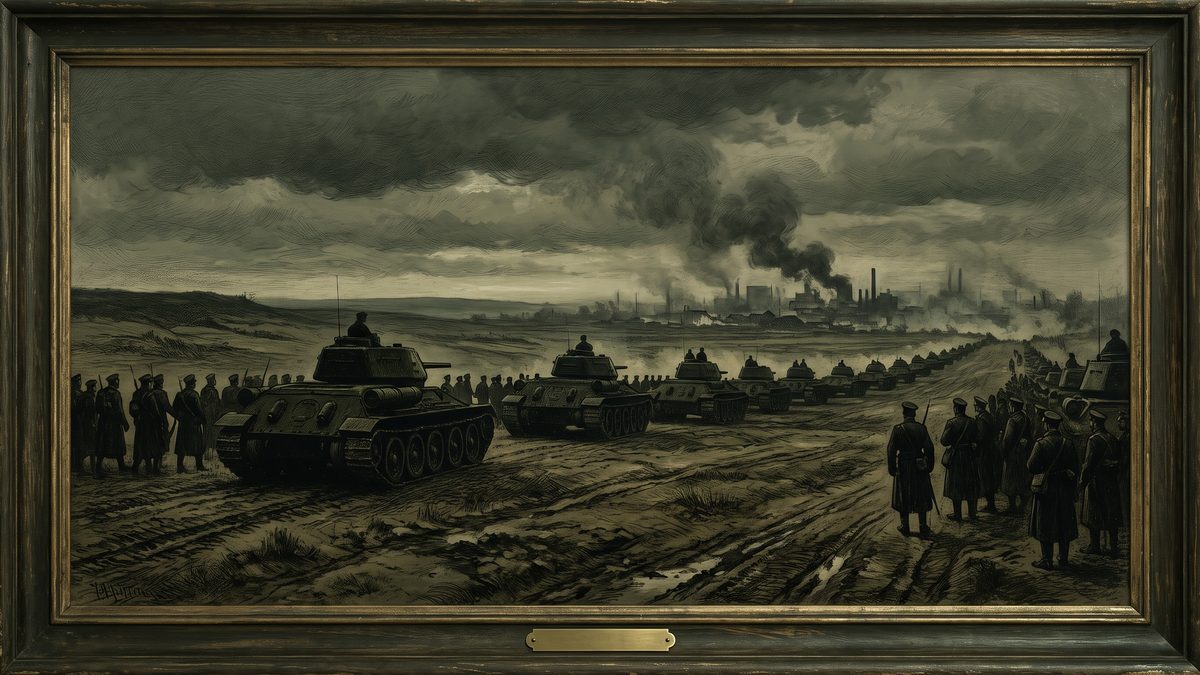 第二次世界大戦が始まるのイラスト