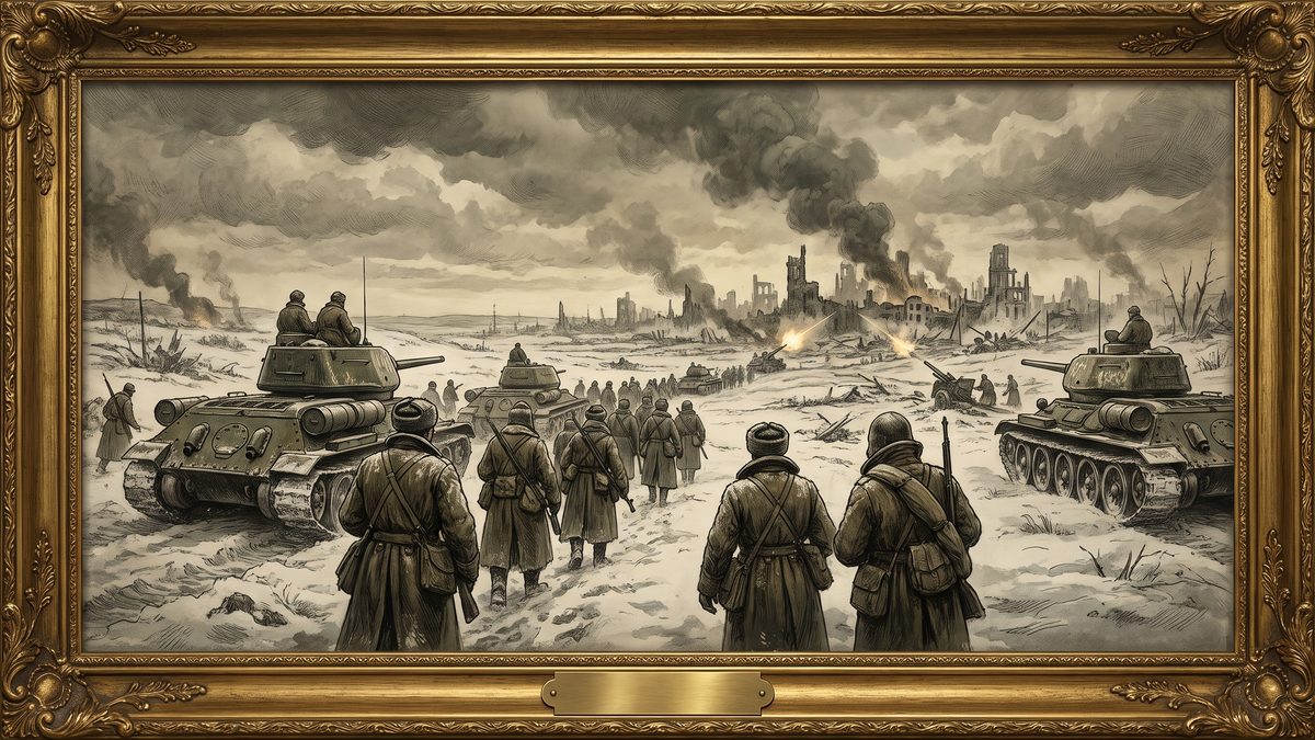 朝鮮戦争が始まるのイラスト